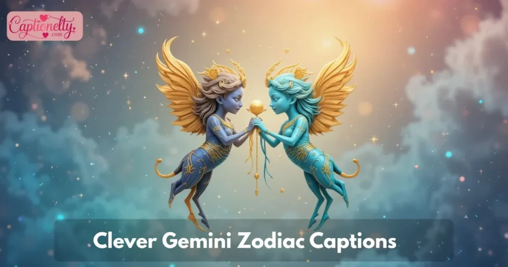 Clever Gemini Zodiac Captions