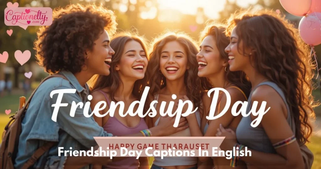 Friendship Day Captions In English