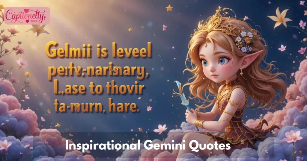Inspirational Gemini Quotes