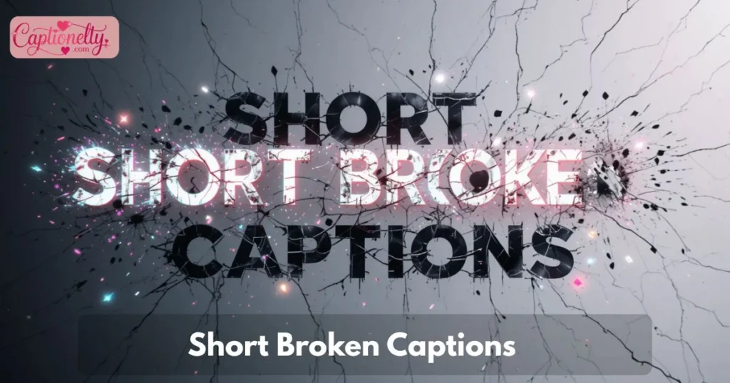 Short Broken Captions