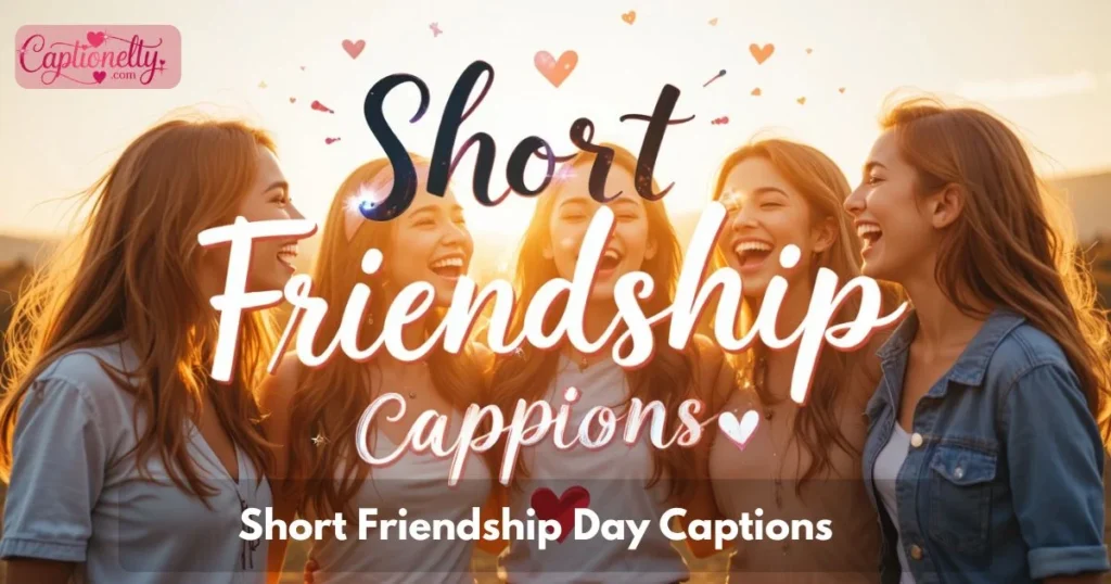 Short Friendship Day Captions