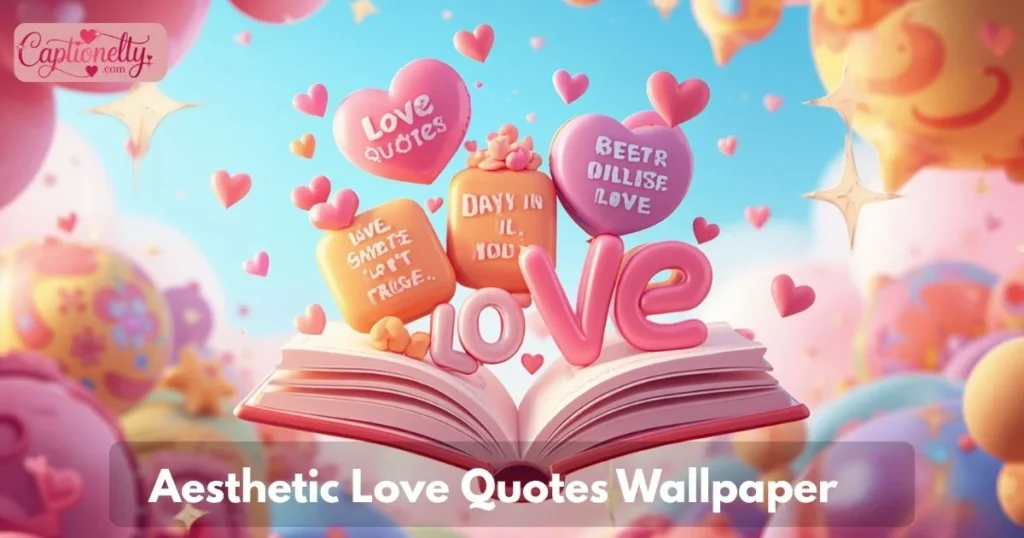 Aesthetic Love Quotes Wallpaper