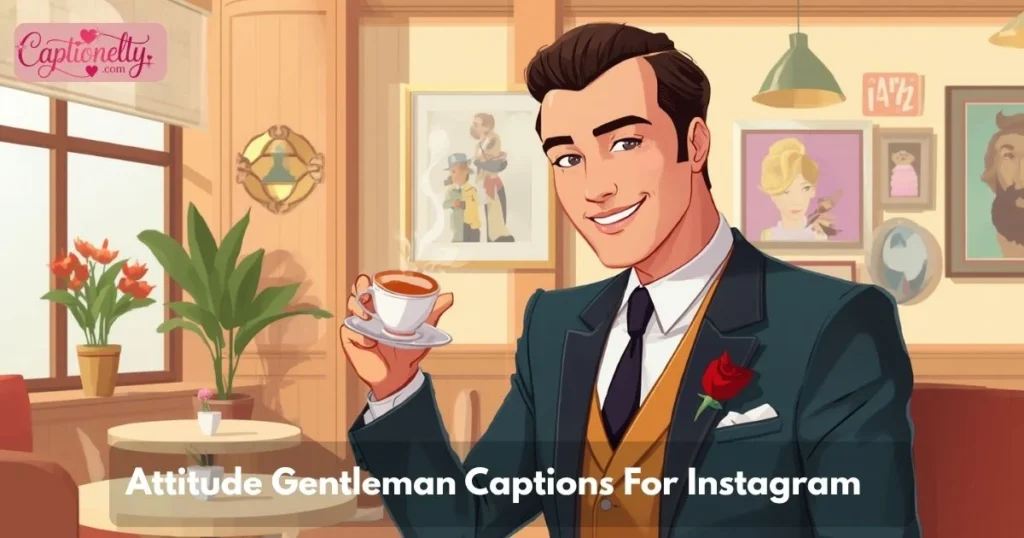 Attitude Gentleman Captions For Instagram