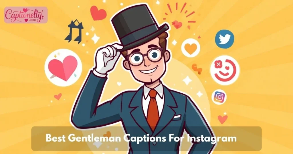 Best Gentleman Captions For Instagram