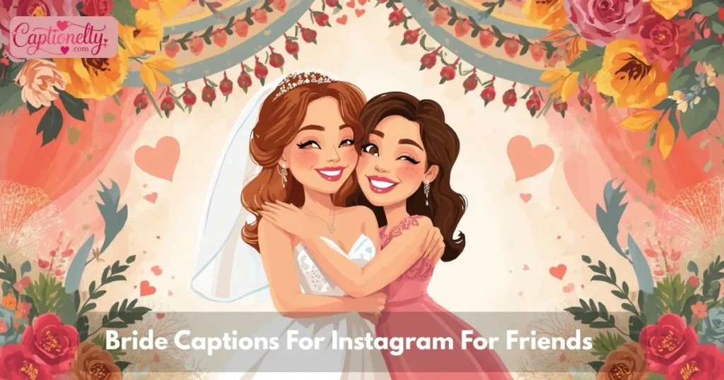 Bride Captions For Instagram For Friends