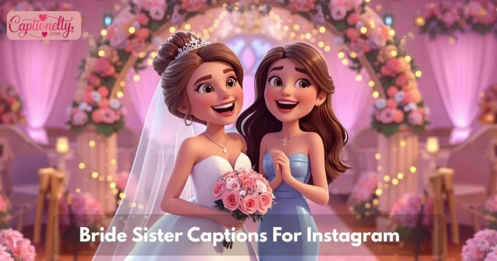 Bride Sister Captions For Instagram