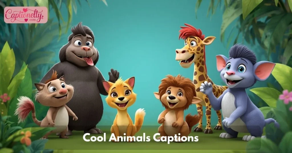 Cool Animals Captions