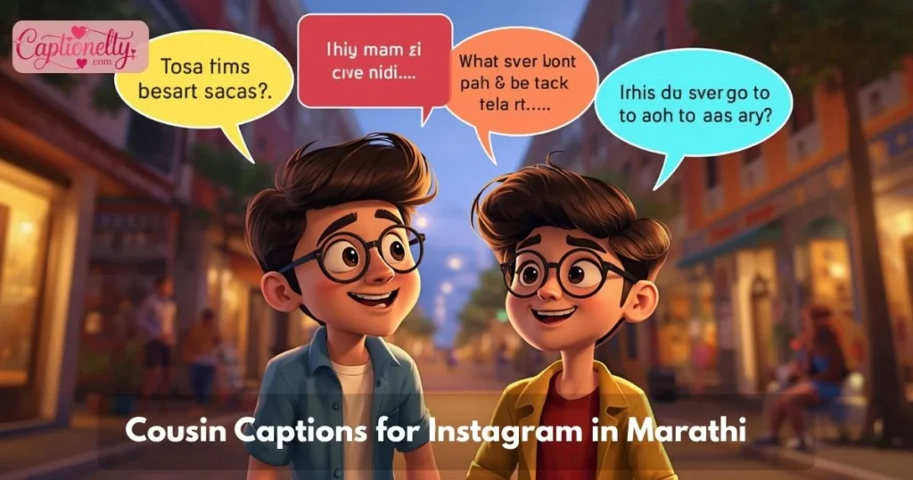 Cousin Captions For Instagram In Marathi