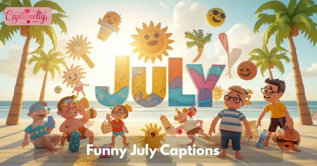 Funny July Captions
