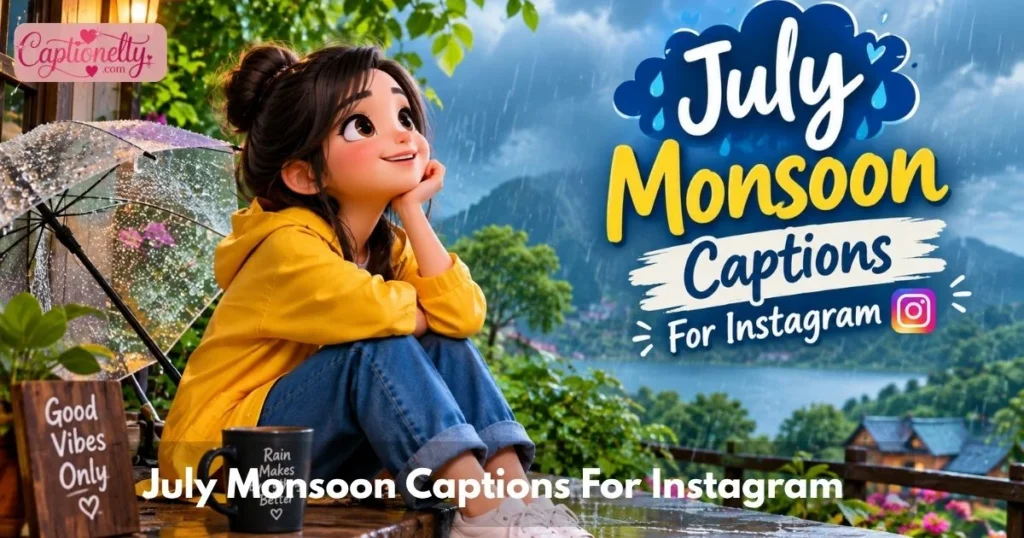 July Monsoon Captions For Instagram