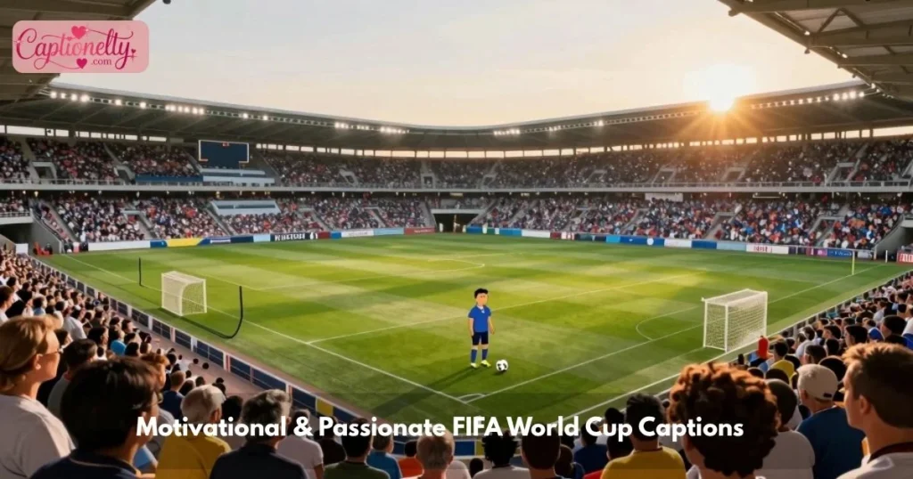 Motivational And Passionate Fifa World Cup Captions