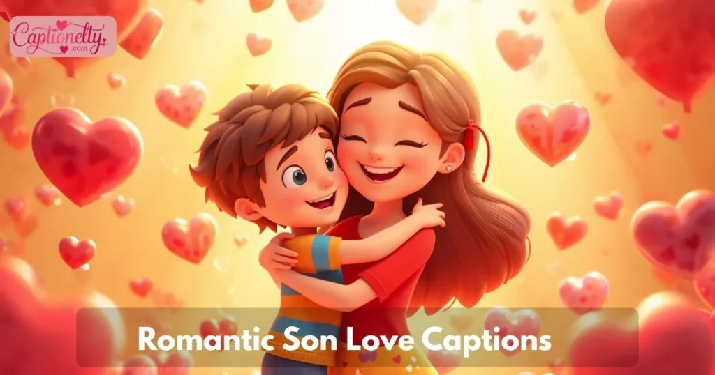 Romantic Son Love Captions