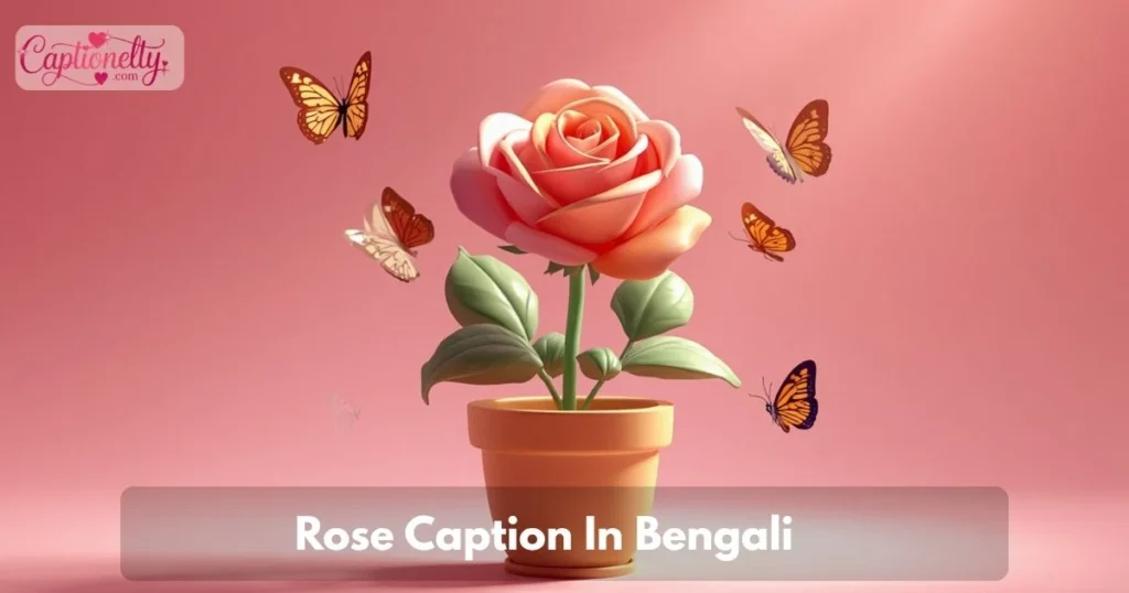 Rose Caption In Bengali