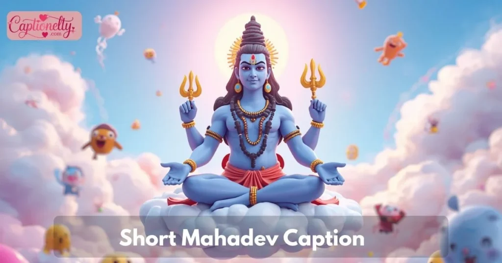 Short Mahadev Caption