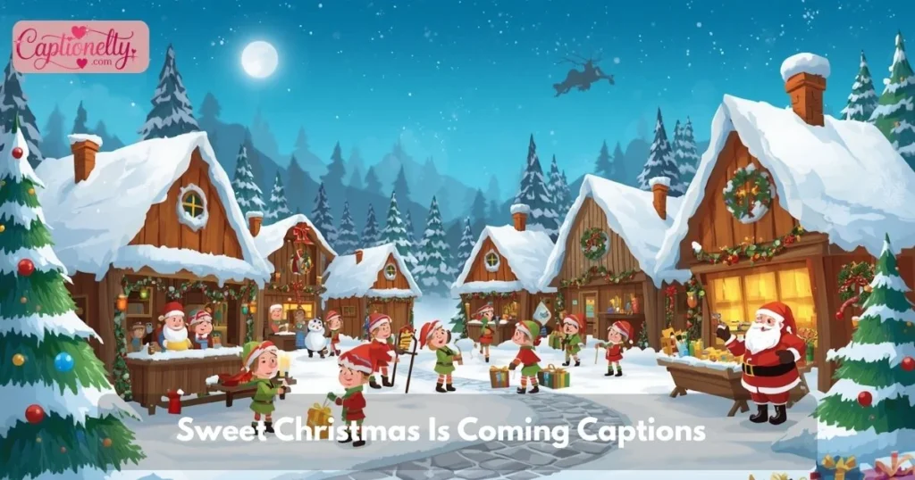 Sweet Christmas Is Coming Captions