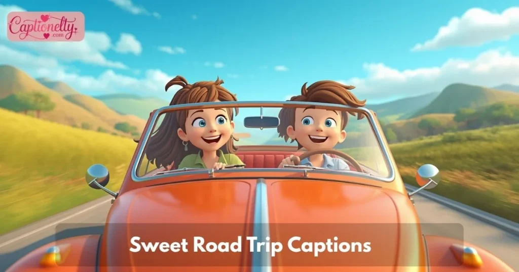 Sweet Road Trip Captions