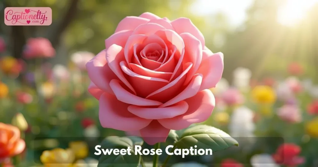 Sweet Rose Caption