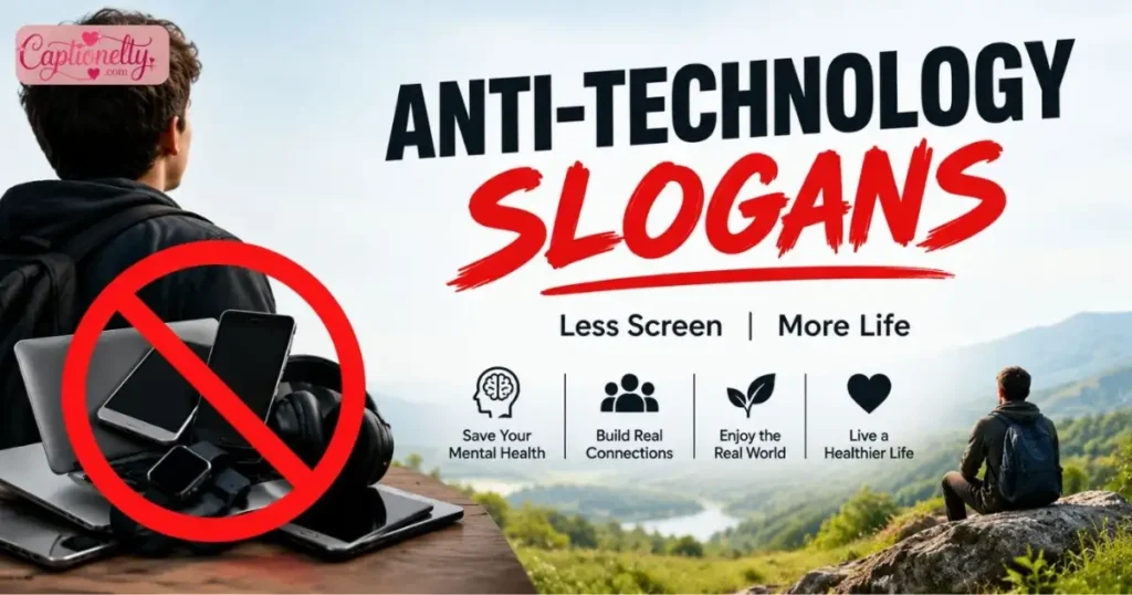 Anti Technology Slogans
