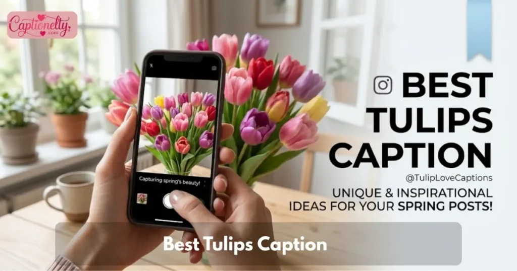 Best Tulips Caption