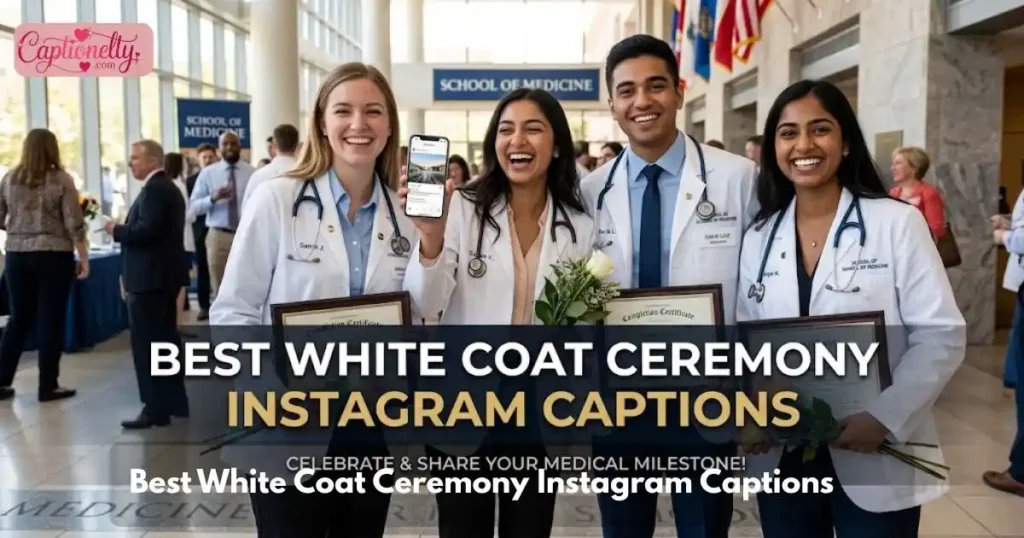 Best White Coat Ceremony Instagram Captions