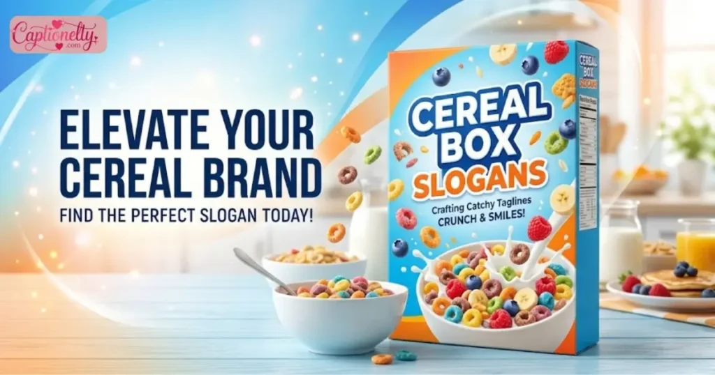 Cereal Box Slogans