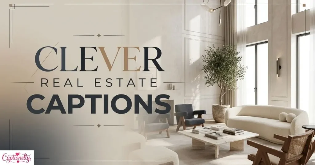 Clever Real Estate Captions