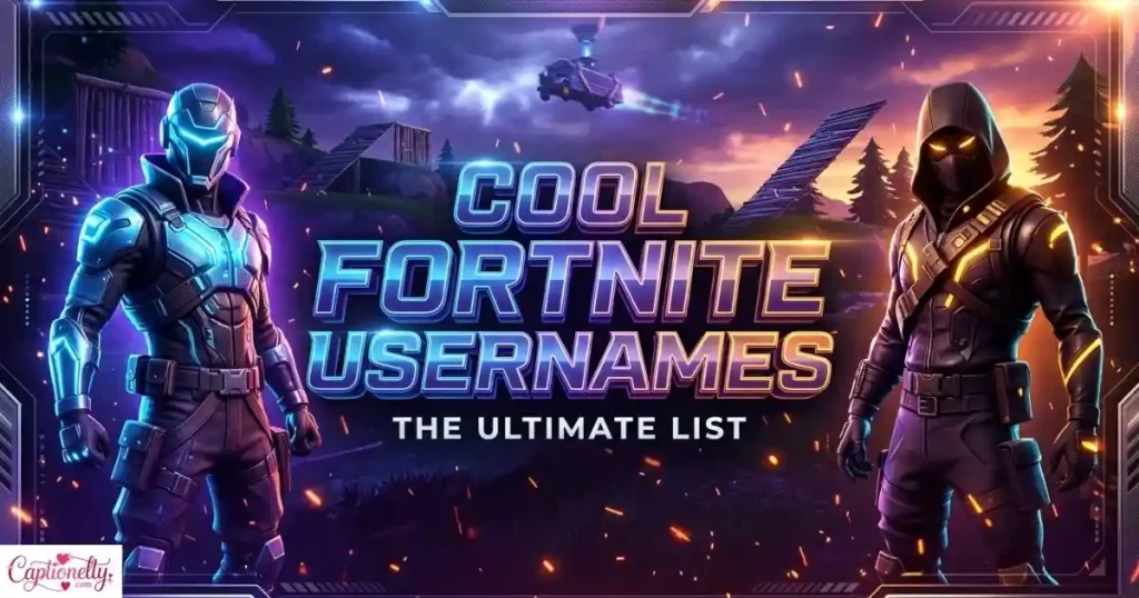 Cool Fortnite Usernames