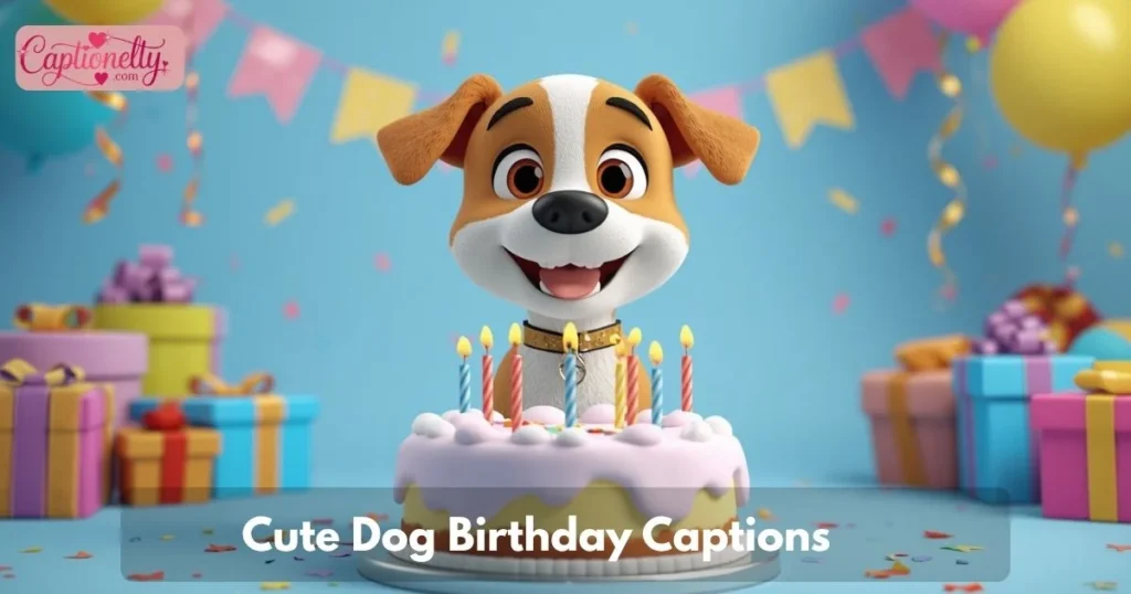 Cute Dog Birthday Captions