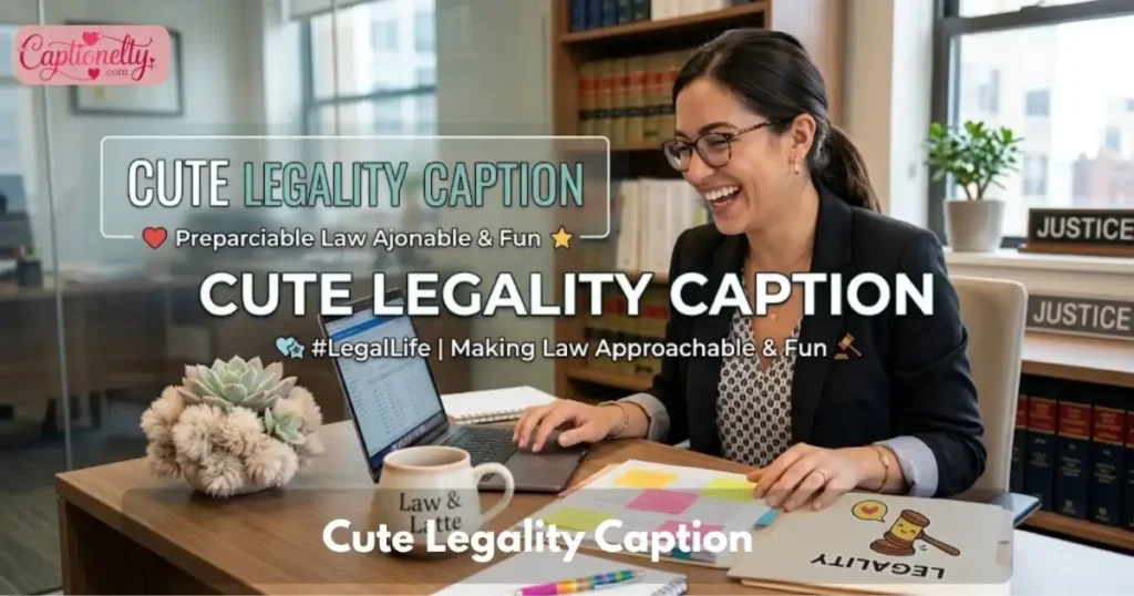 Cute Legality Caption