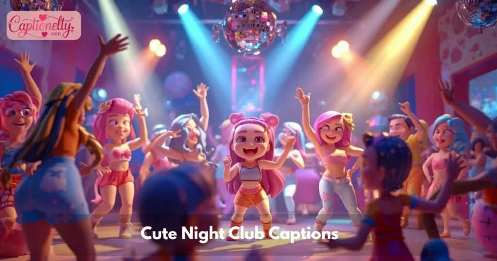 Cute Night Club Captions