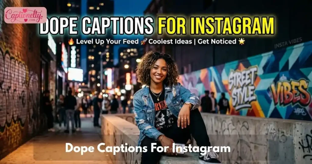 Dope Captions For Instagram