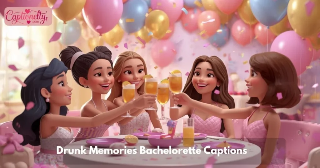 Drunk Memories Bachelorette Captions