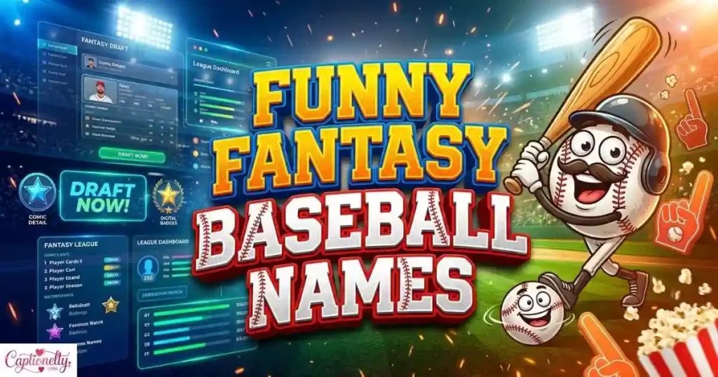Funny Fantasy Baseball Names