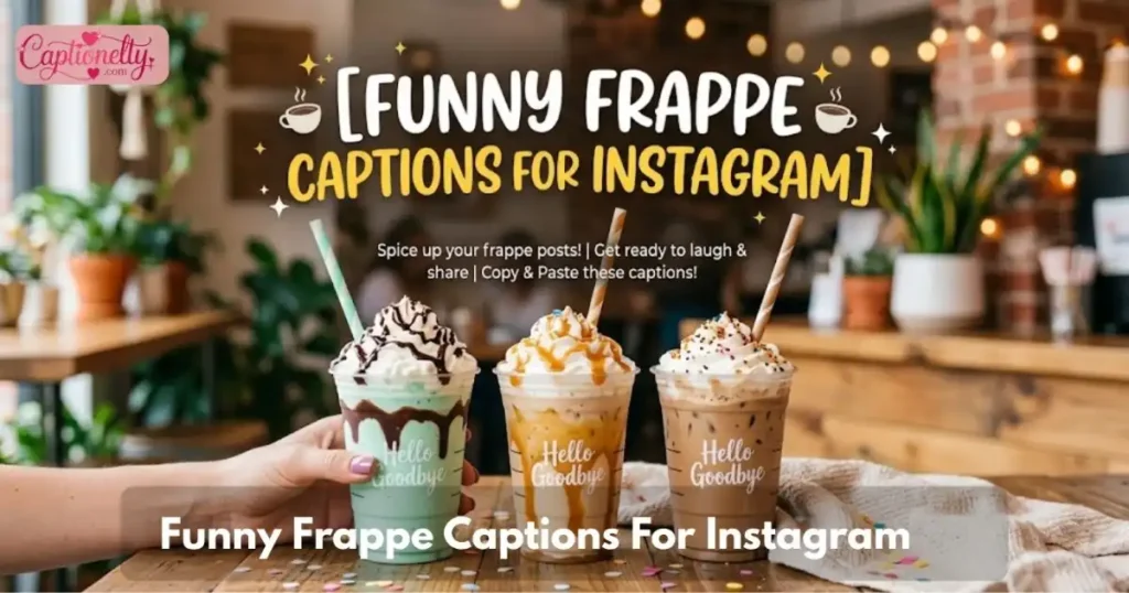 Funny Frappe Captions For Instagram