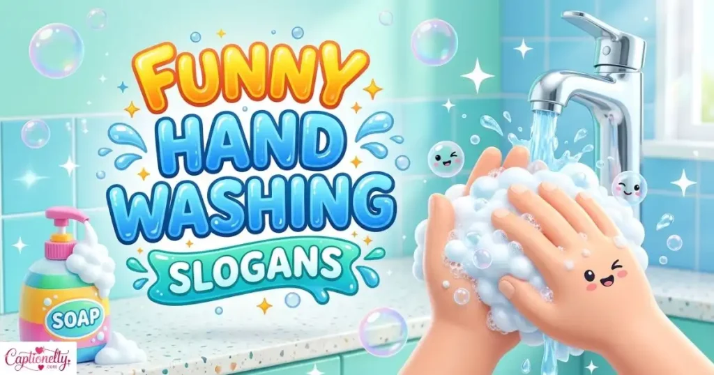 Funny Hand Washing Slogans