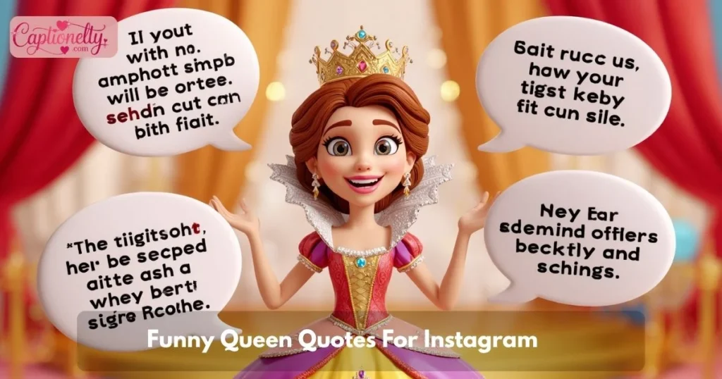 Funny Queen Quotes For Instagram