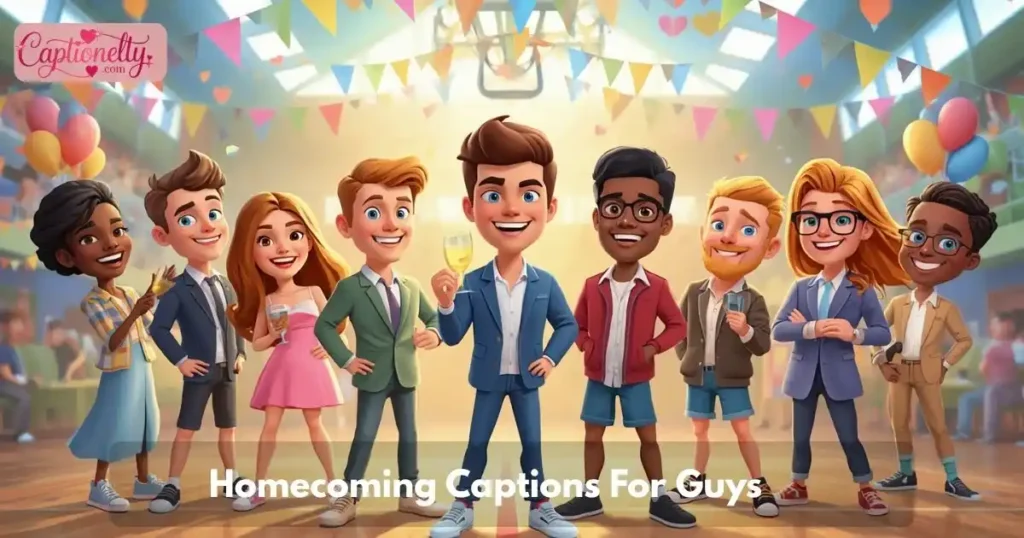 Homecoming Captions For Guys