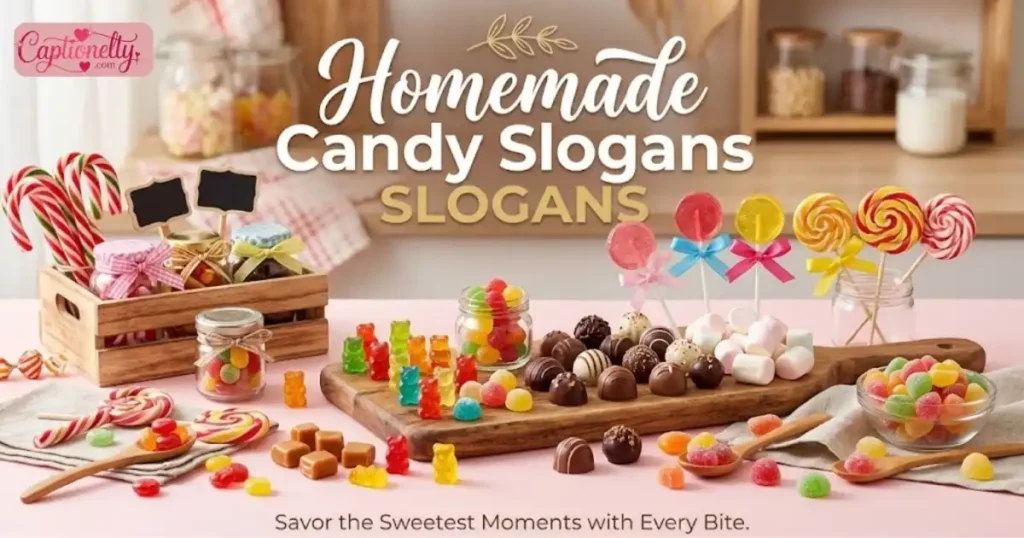Homemade Candy Slogans