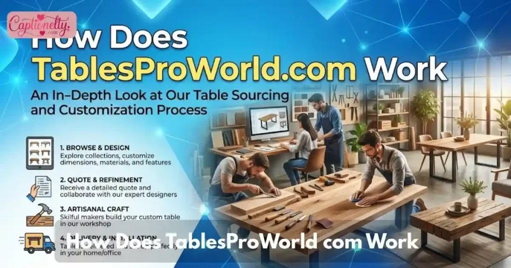 How Does Tablesproworld Com Work