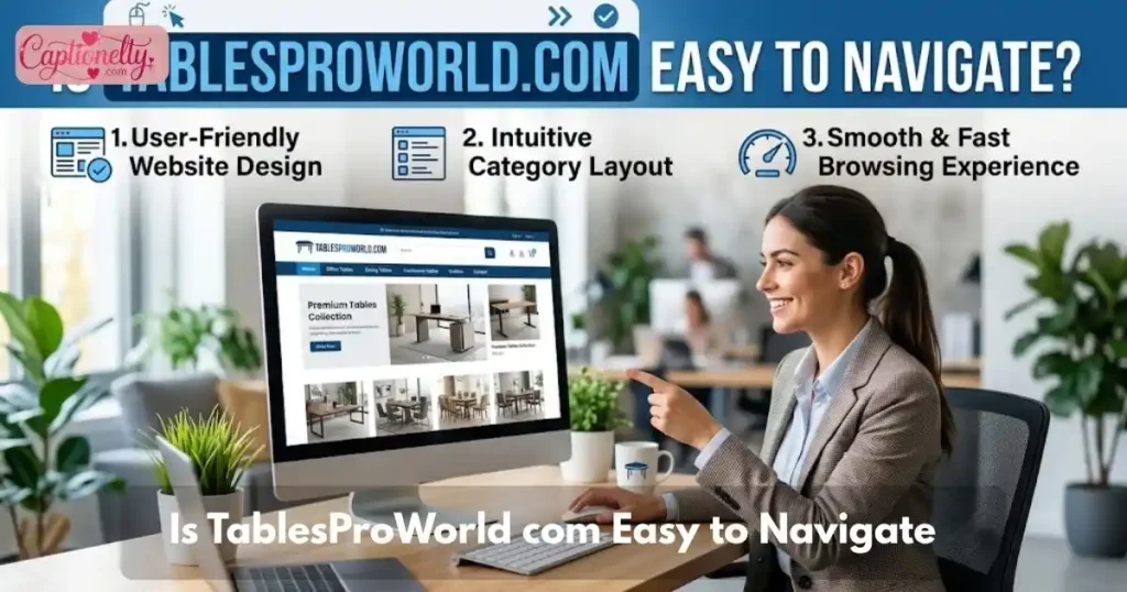 Is Tablesproworld Com Easy To Navigate