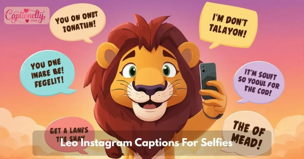 Leo Instagram Captions For Selfies