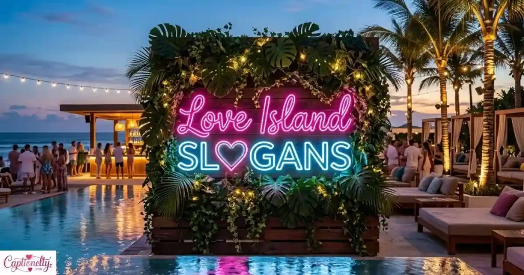 Love Island Slogans