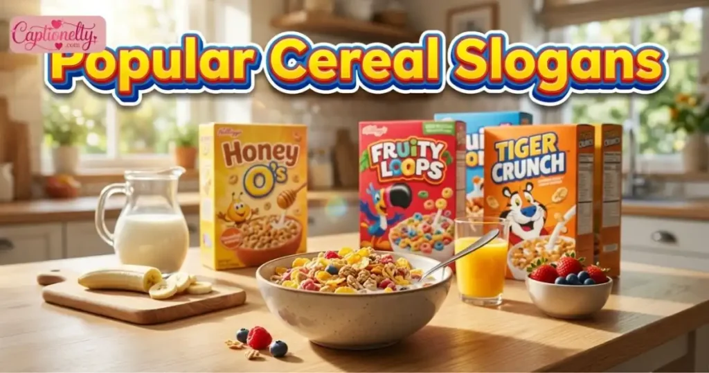Popular Cereal Slogans