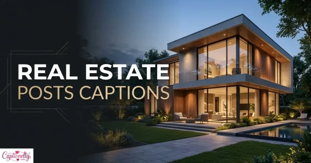 Real Estate Posts Captions