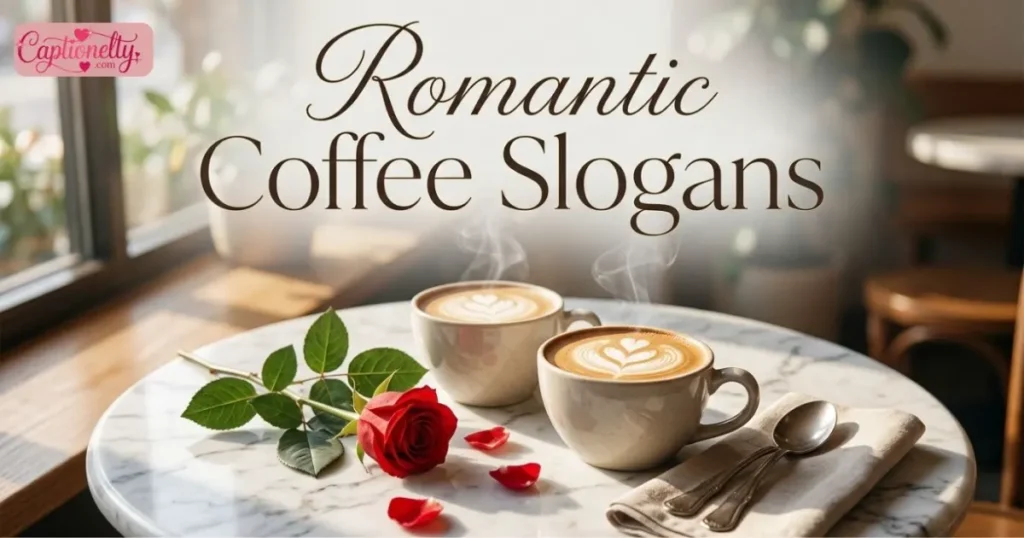 Romantic Coffee Slogans