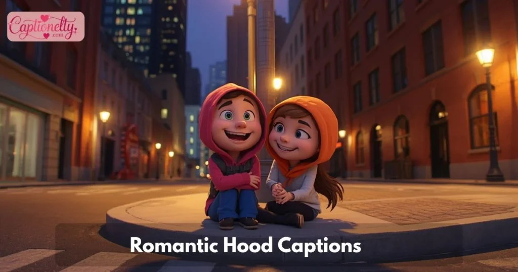 Romantic Hood Captions