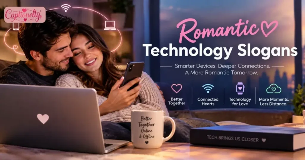 Romantic Technology Slogans