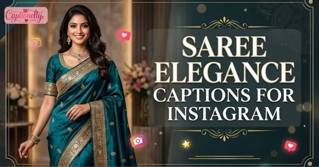 Saree Elegance Captions For Instagram