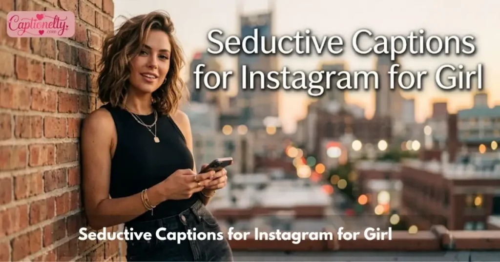 Seductive Captions For Instagram For Girl