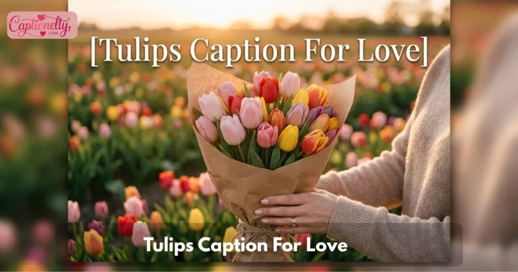 Tulips Caption For Love